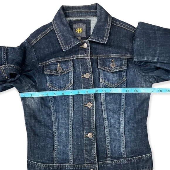 OBR Limited Dark Wash Jean Jacket sz XS - Picture 8 of 15